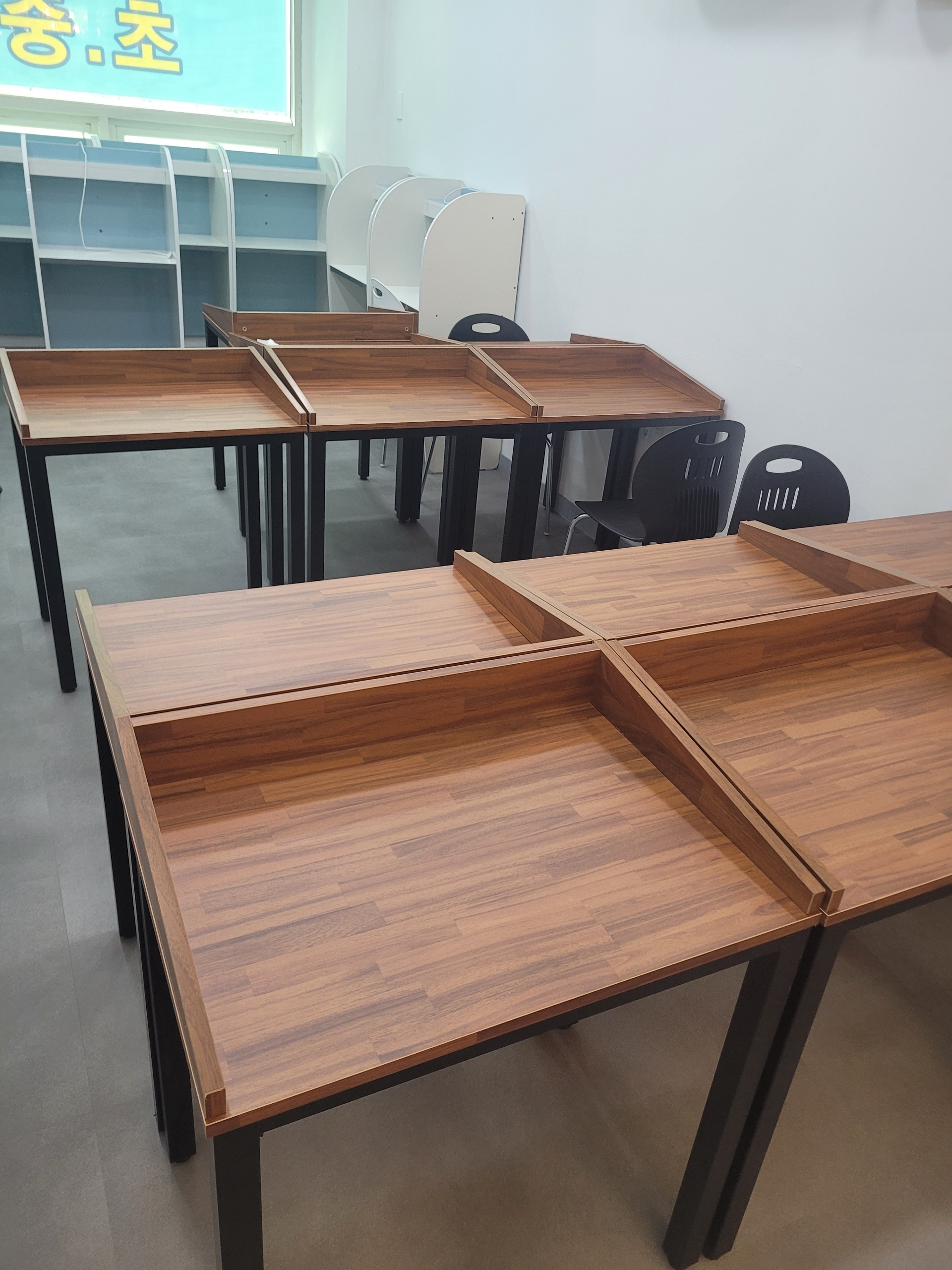 스마트 스터디카페 책상세트